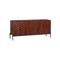 Paola dressoir - 170 cm - bruin