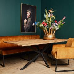 Rechthoekige eettafel Arlington - 240 cm - naturel