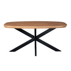 Eettafel Madison Deens ovaal 160 cm - naturel