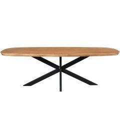 Eettafel Madison Deens ovaal 240 cm - naturel