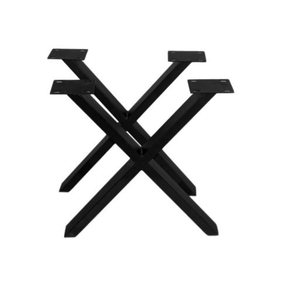 begrijpen spontaan Terminal Seabeck X-poten 69x8x72 cm ijzer zwart van het woonmerk HSM Collection