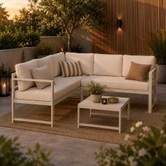 Svea Salvador loungeset - beige | Showroommodel