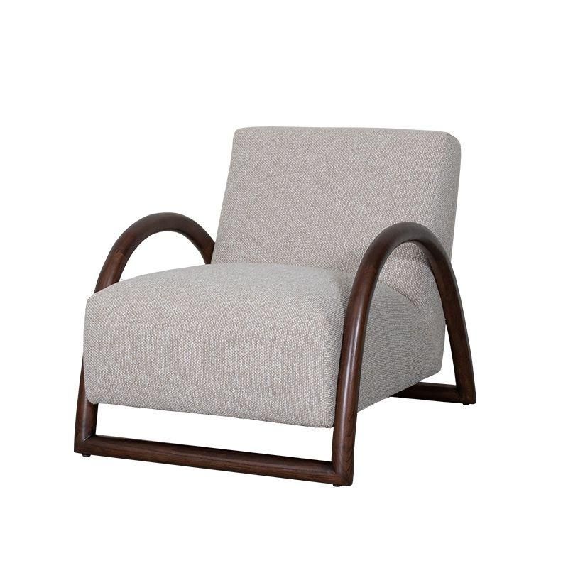 Label51 Viggo fauteuil royal bouclé