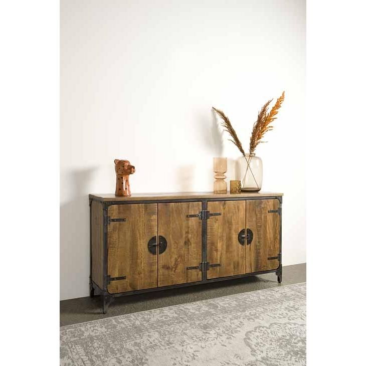 Basto dressoir - 180 cm - bruin