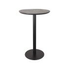 Restaurant/Bartafel Ø70x108 cm - sloppy edge - zwart