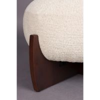 Dutchbone Emilius poef - beige