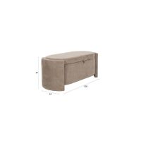 Puur Angela bench - taupe