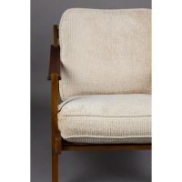 Dutchbone Washington fauteuil - beige