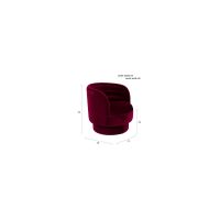 Dutchbone Dorothy fauteuil - rood