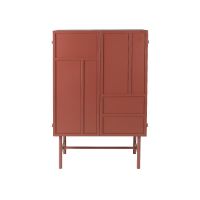 Puur Harold wandkast - rood