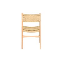 Dutchbone Cecille eetkamerstoel - naturel