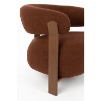 Puur Rena fauteuil - bruin