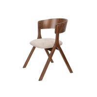 Dutchbone Bresso eetkamerstoel - beige