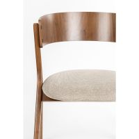 Dutchbone Bresso eetkamerstoel - beige