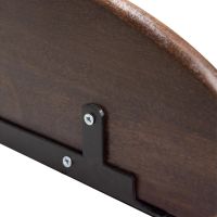 Woood Layer wandplanken set van 2 - walnoot