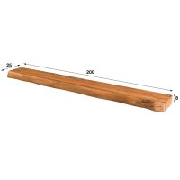 Fraaai Jason wandplank 200 cm