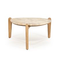 By-Boo Marnish bijzettafel groot - naturel