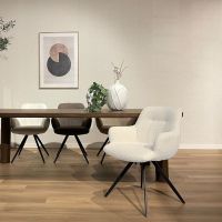 Livingfurn Doreen eetkamerstoel - boucle