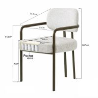 Livingfurn Milan eetkamerstoel - beige