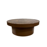 Brix Tylo salontafel ø80 cm - bruin