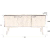 Dutchbone Juju dressoir hoog
