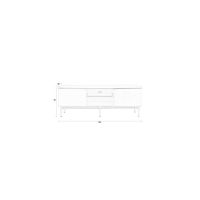 Puur Blaine dressoir laag - wit