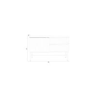 Puur Blaine dressoir hoog - wit