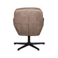 Label51 Moss fauteuil micro suede - taupe