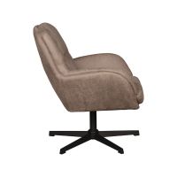 Label51 Moss fauteuil micro suede - taupe