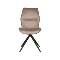Label51 Comfy eetkamerstoel micro suede - taupe