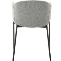 DS4U Elza eetkamerstoel boucle grijs