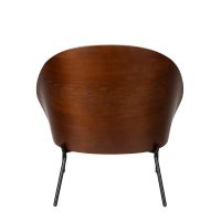 Dutchbone Rodin fauteuil beige/leer