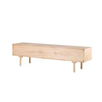 Svea Delmar tv-meubel 200x45x55 cm - naturel rubberwood