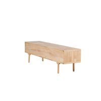 Svea Delmar tv-meubel 200x45x55 cm - naturel rubberwood