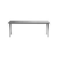 Svea Kurtis eettafel 210x95x75 cm - roestvrij zilver