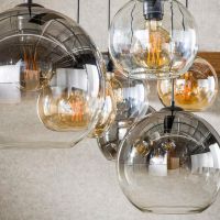 Fraaai Eleanor hanglamp 7L multi glas XL