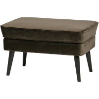 Woood Rocco hocker velvet
