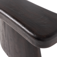 Woood Amco sidetable mangohout - zwart