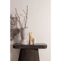 Woood Amco sidetable mangohout - zwart