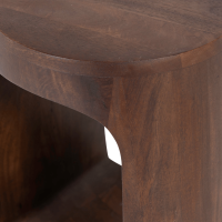 Woood Bayo bijzettafel mango hout - walnoot