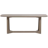 Woood Ferion eettafel 180x90 cm mangohout - mud