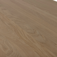Woood Tablo eettafel afgerond - 220x100 cm - naturel