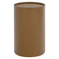 Woood Sera ronde kast 72xø45 cm hout hoogglans - honinggeel