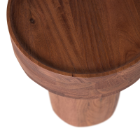 Woood Dara bijzettafel mangohout - bruin