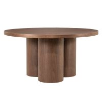 Eleonora Eettafel Nisa ø150 cm - walnoot fineer
