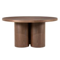 Eleonora Eettafel Nisa ø150 cm - walnoot fineer