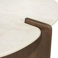 Eleonora Salontafel Filou groot - eiken fineer/keramiek