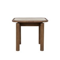 Eleonora Bijzettafel Gabi - eiken fineer/keramiek