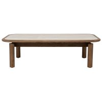 Eleonora Salontafel Gabi 120x60 cm - eiken fineer/keramiek