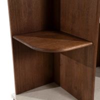 Eleonora Wandkast Vigo 110x220 cm - mangohout/Botochino marmer
